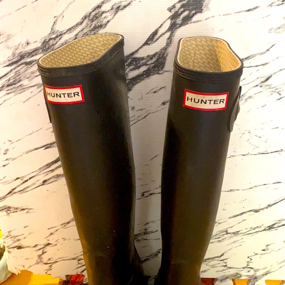 Hunter rain boots